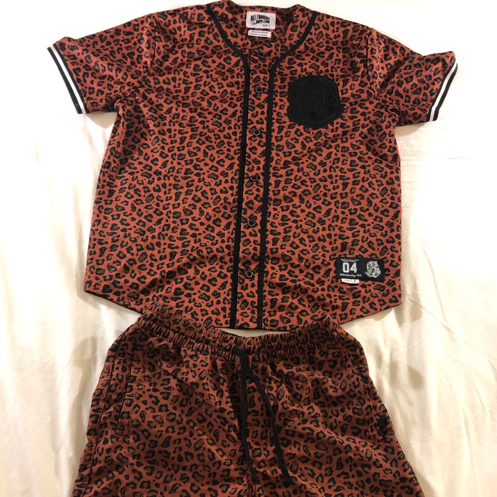 BBC(BILLIONAIRE BOYS CLUB) Cheetah print Jump suit